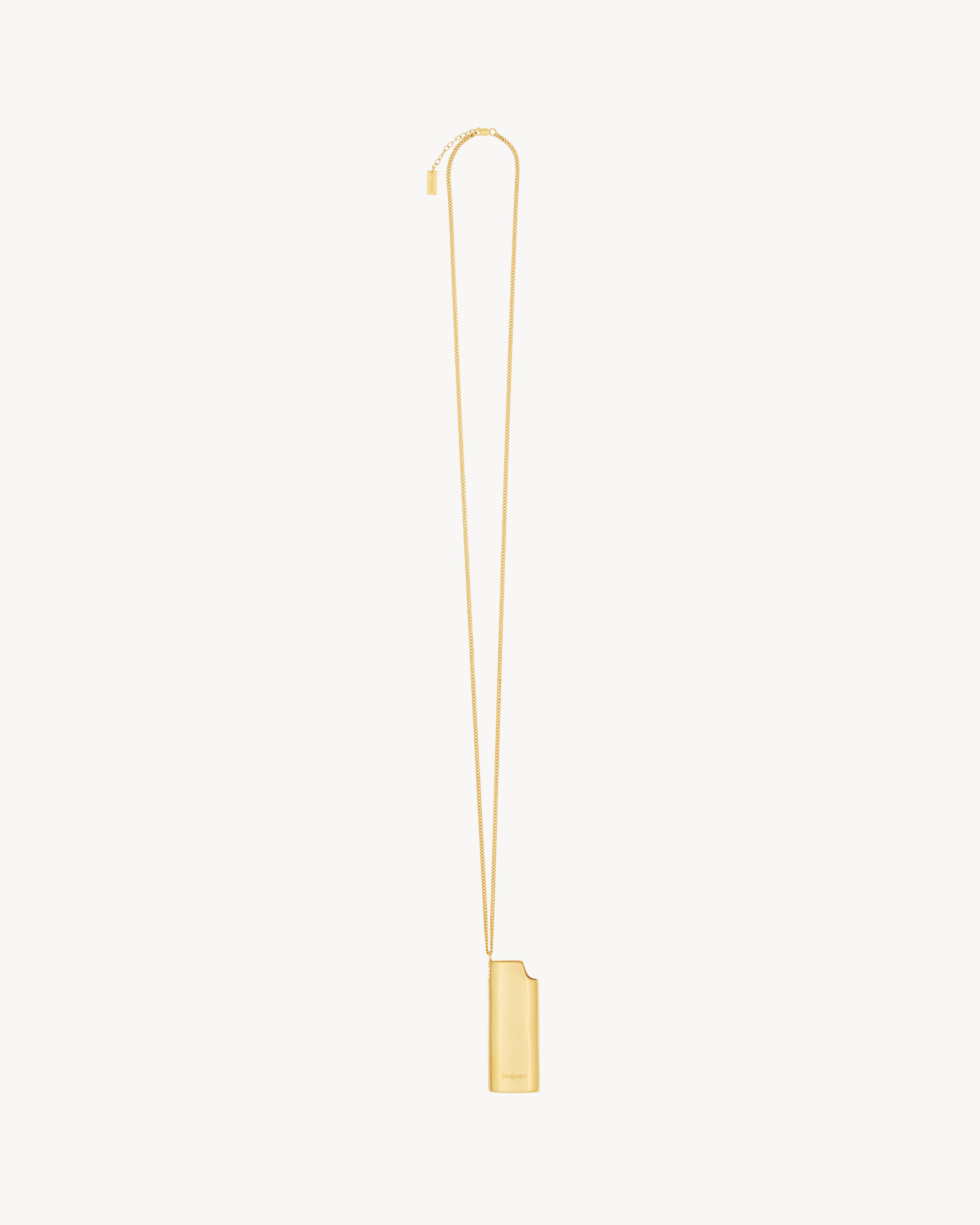 LIGHTER HOLDER NECKLACE in 18K yellow gold