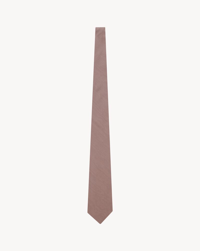 wide tie in silk grosgrain