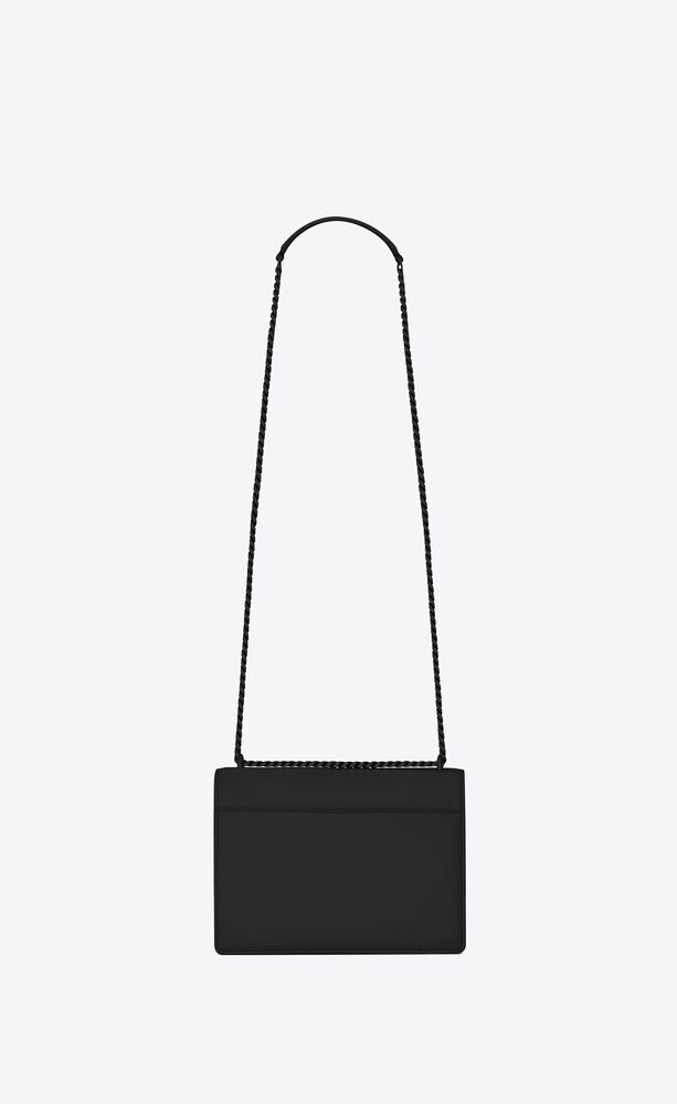 Sunset leather handbag Saint Laurent Black in Leather - 33420194
