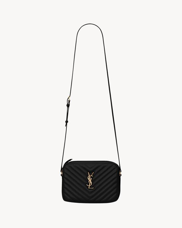LOU camera bag in quilted leather