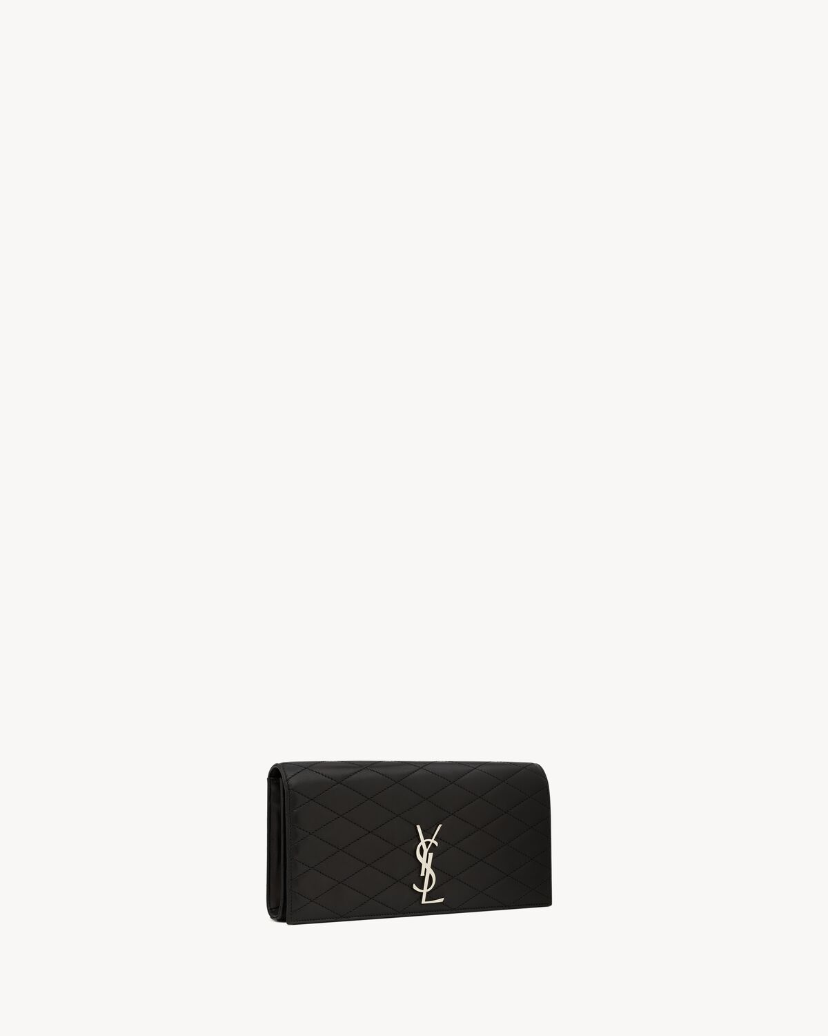 KATE Clutch aus gestepptem Lammleder