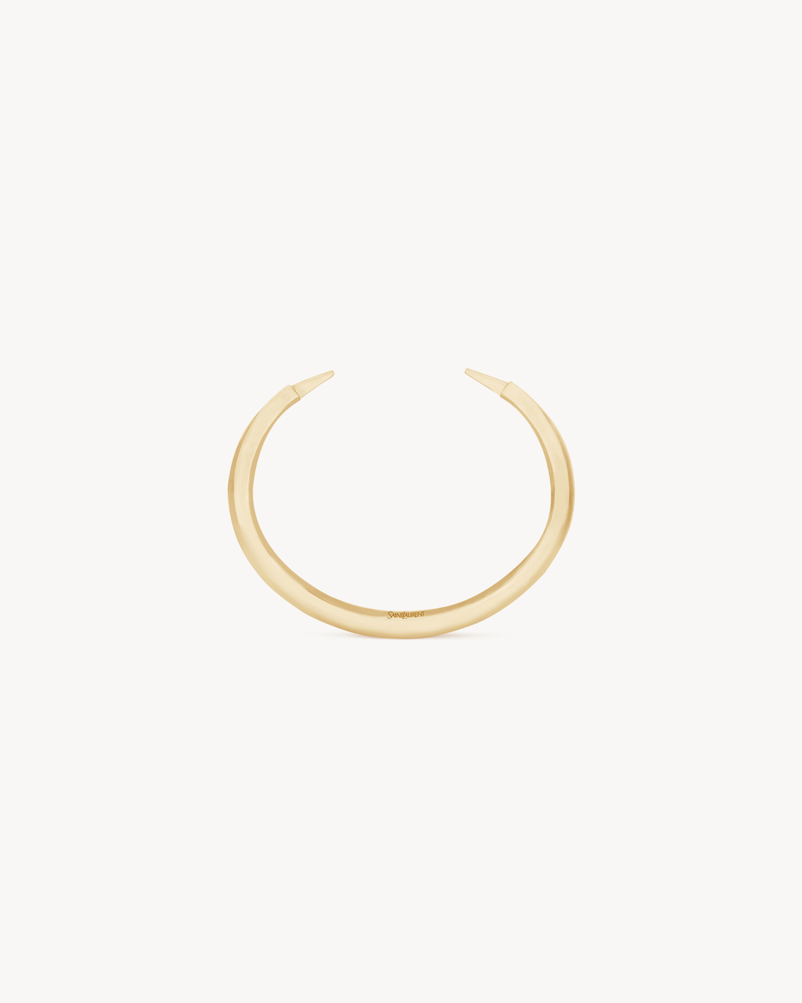 Spiky bracelets in 18K grey gold, yellow, gold and pale gold
