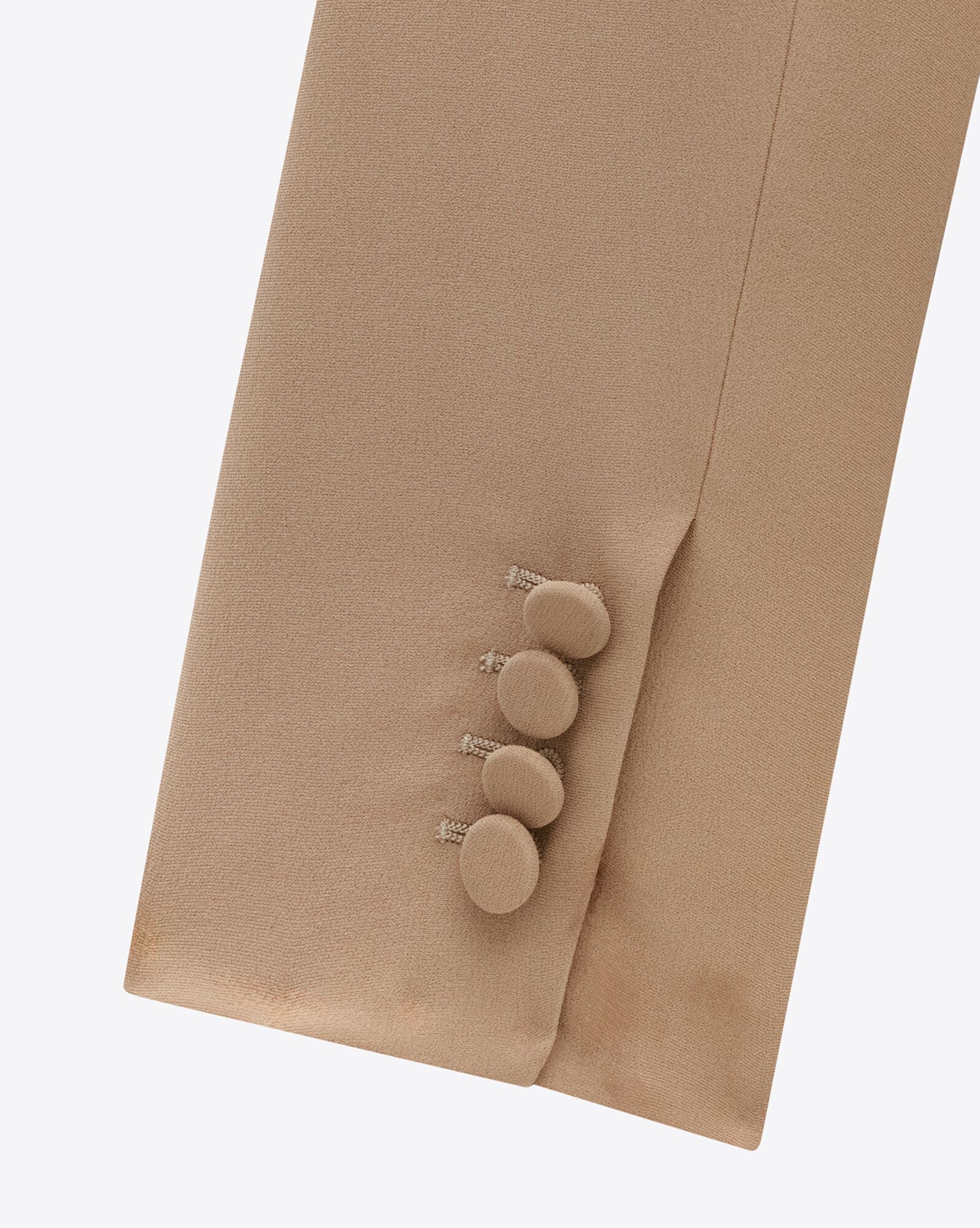 jacket in silk crepe