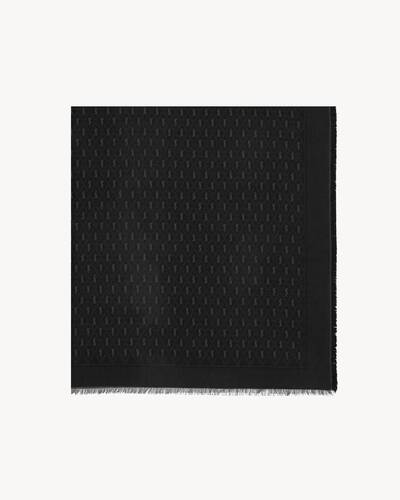 【送料&関税込】Saint Laurent Cassandre Scarf Thumbnail-6891473YI741061_A.