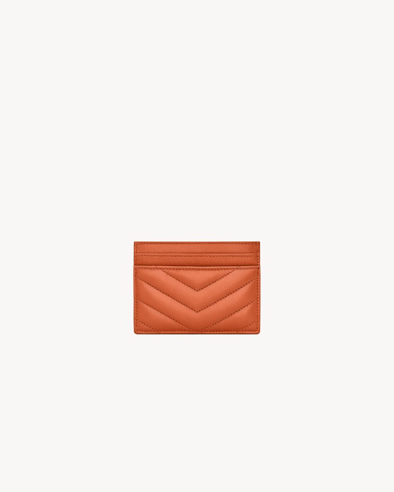 CASSANDRE card case in lambskin