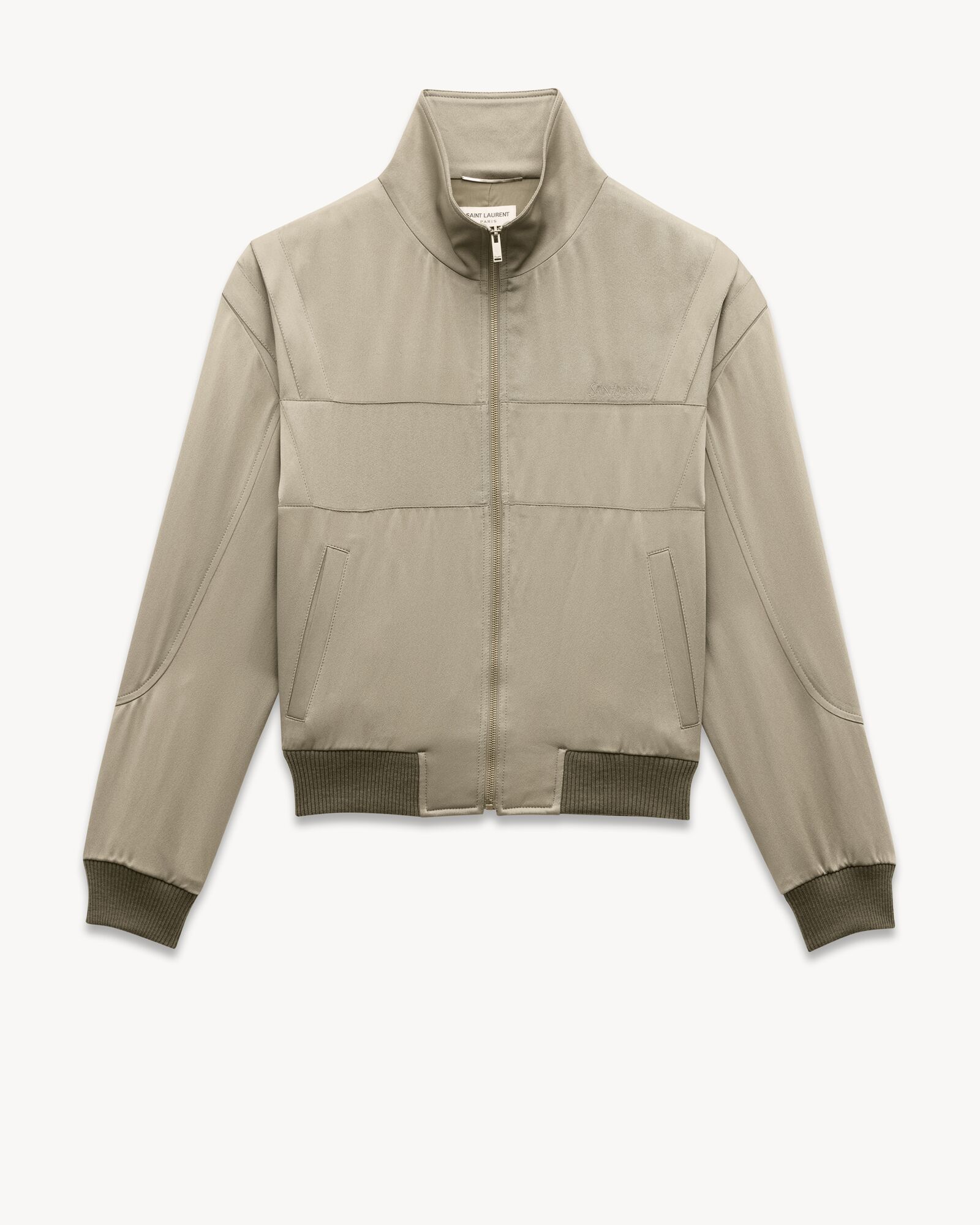 Saint Laurent Teddy Jacket in Satin | Saint Laurent | YSL.com