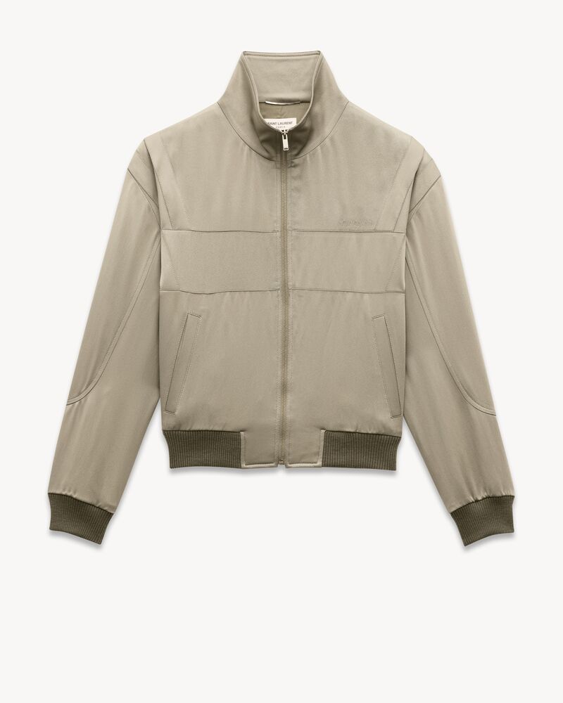 Saint Laurent blouson in Satin