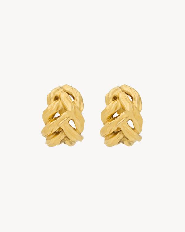 存在感ある【SAINT LAURENT】マンダリン真鍮イヤリング 24SS新作 楽天市場】SAINT LAURENT サンローラン YSL 指輪 リング