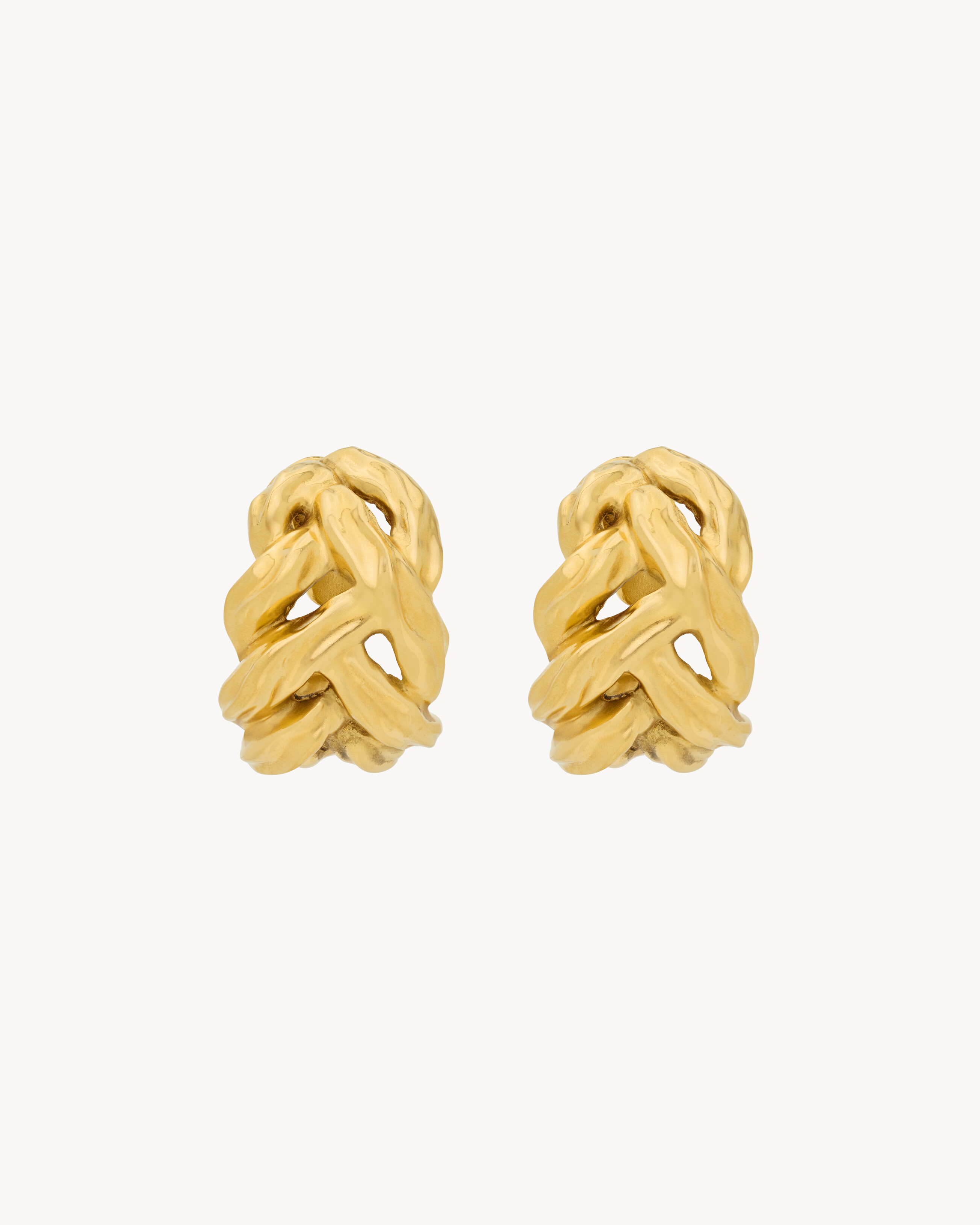 BOUCLES D’OREILLES À CHAÎNE ÉPI EN MÉTAL