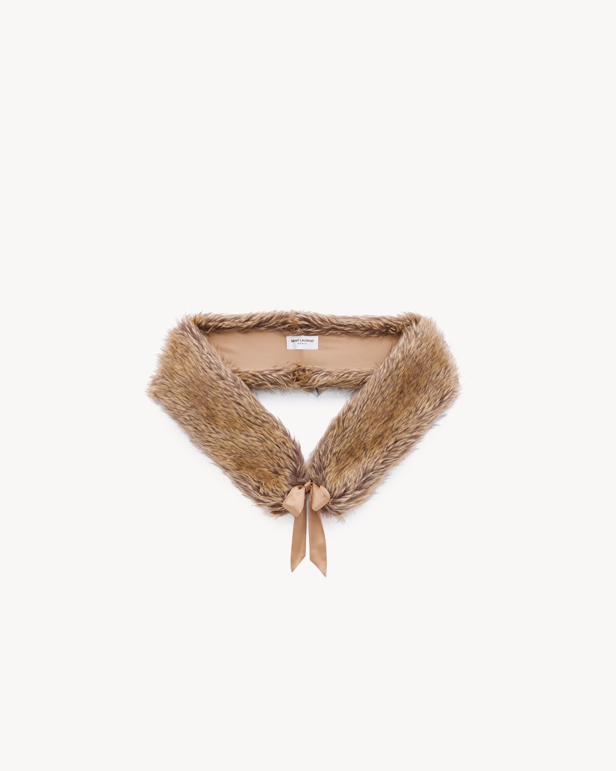 crossbody scarf in animal-free fur