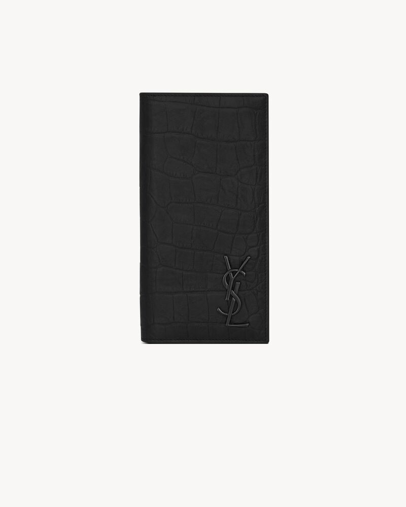Ysl crocodile wallet Clearance