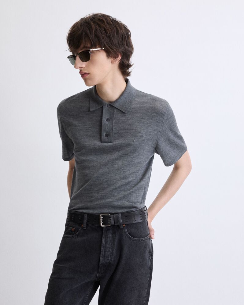 CASSANDRE polo in wool