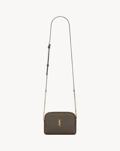 【コーデの一押し♪】Saint Laurent ギャビー チェーンフォン SAINT LAURENT サンローラン ギャビー チェーンポーチ BLACK