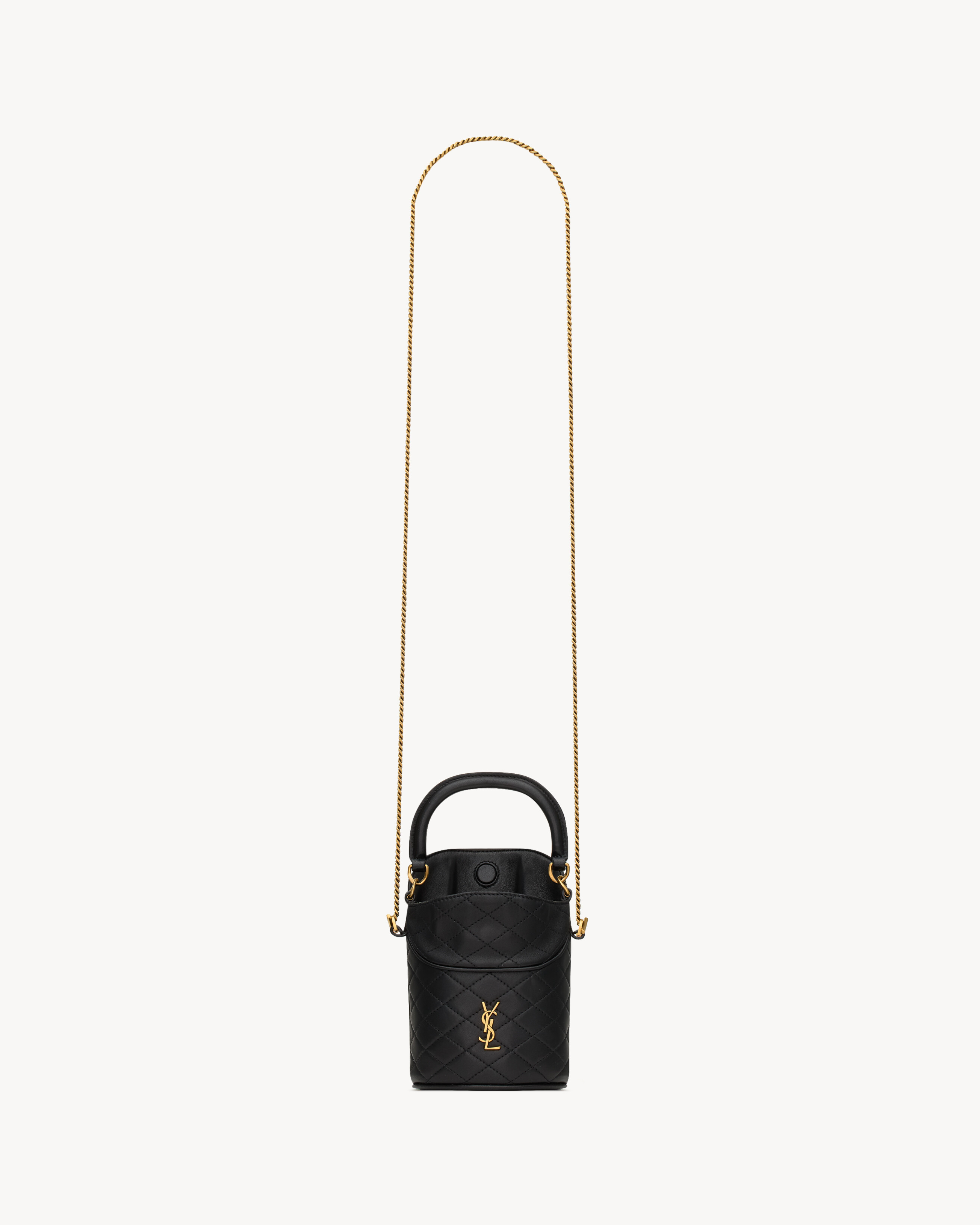 GABY mini bucket in lambskin
