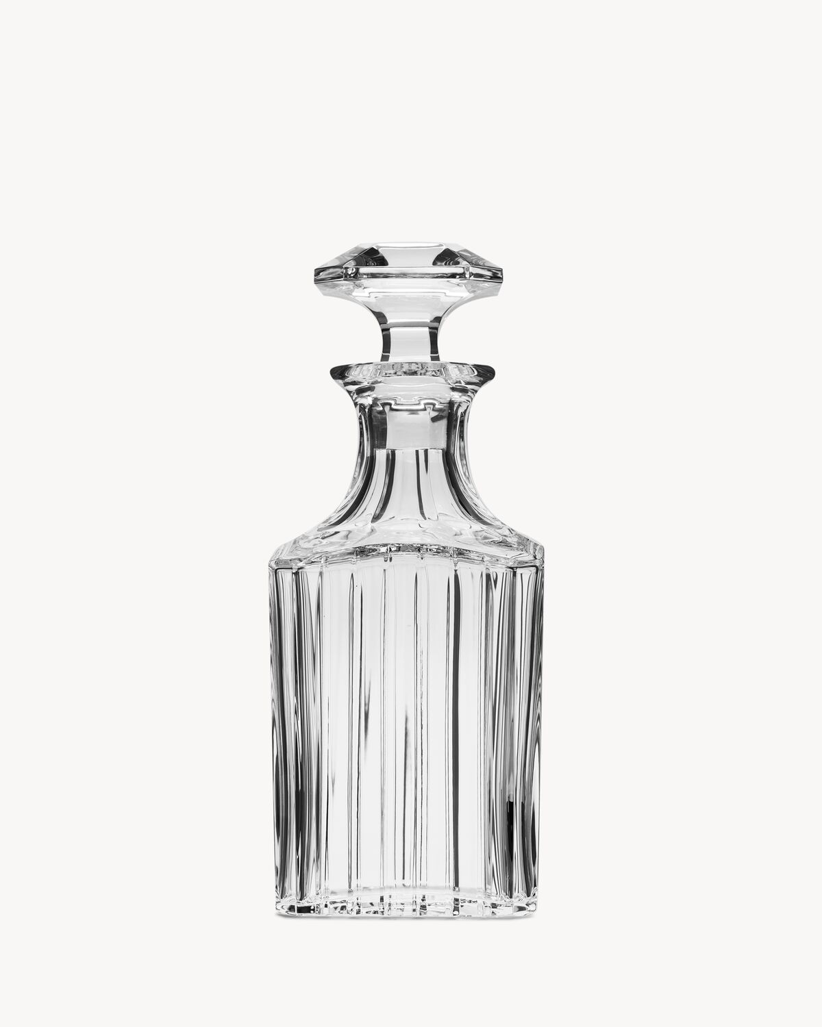 Baccarat Harmonie whiskey squared decanter
