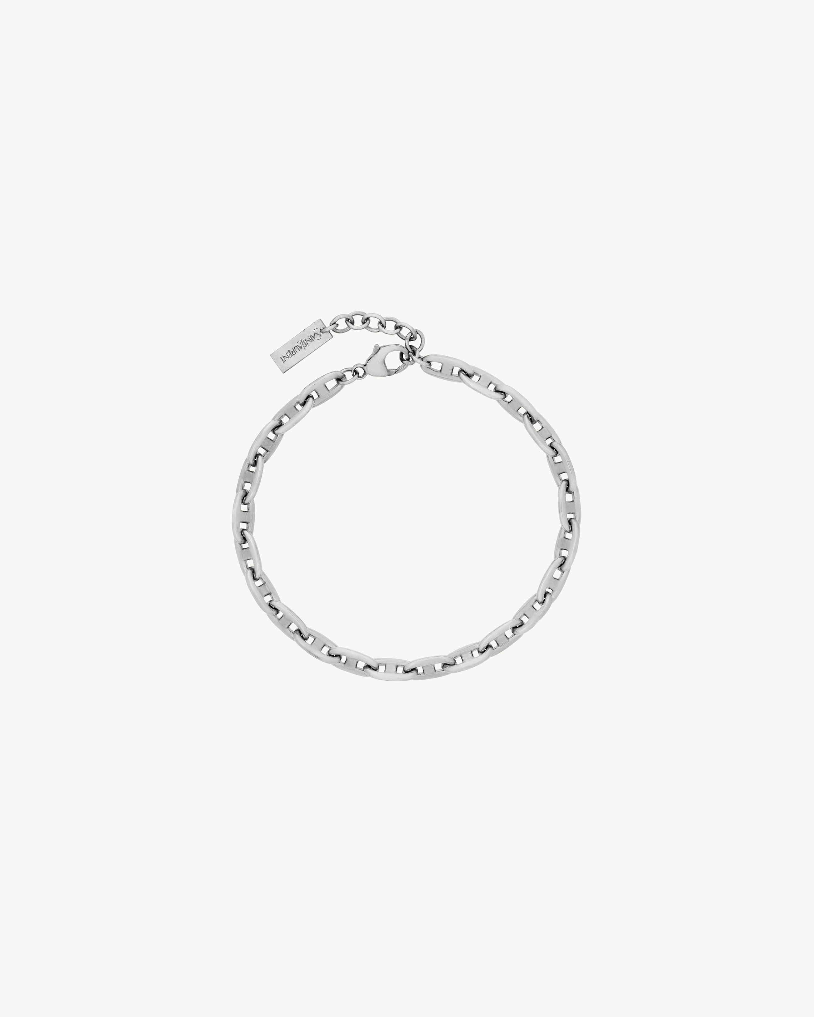 Bracelet à maille ancre en métal