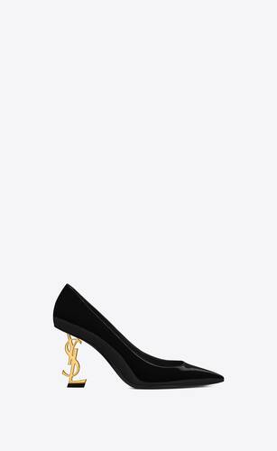 OPYUM Pumps with gold-toned heel in 
