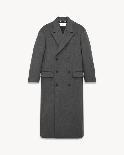 Saint laurent store coat mens