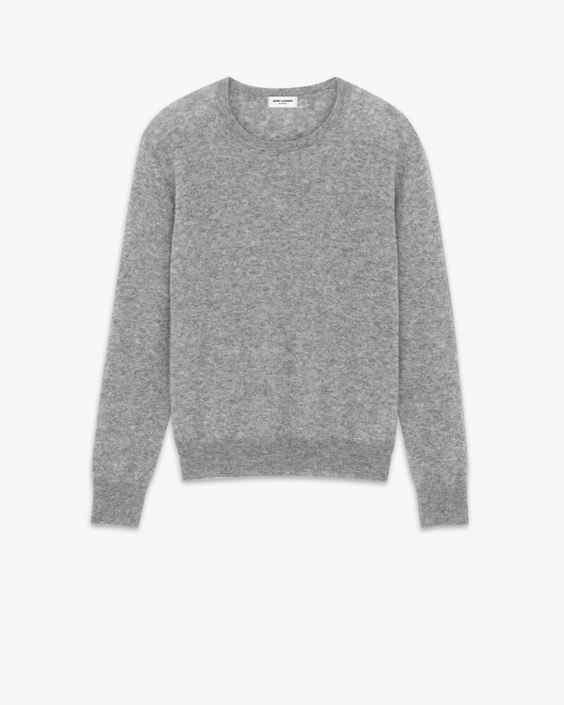 Pullover in cashmere e seta