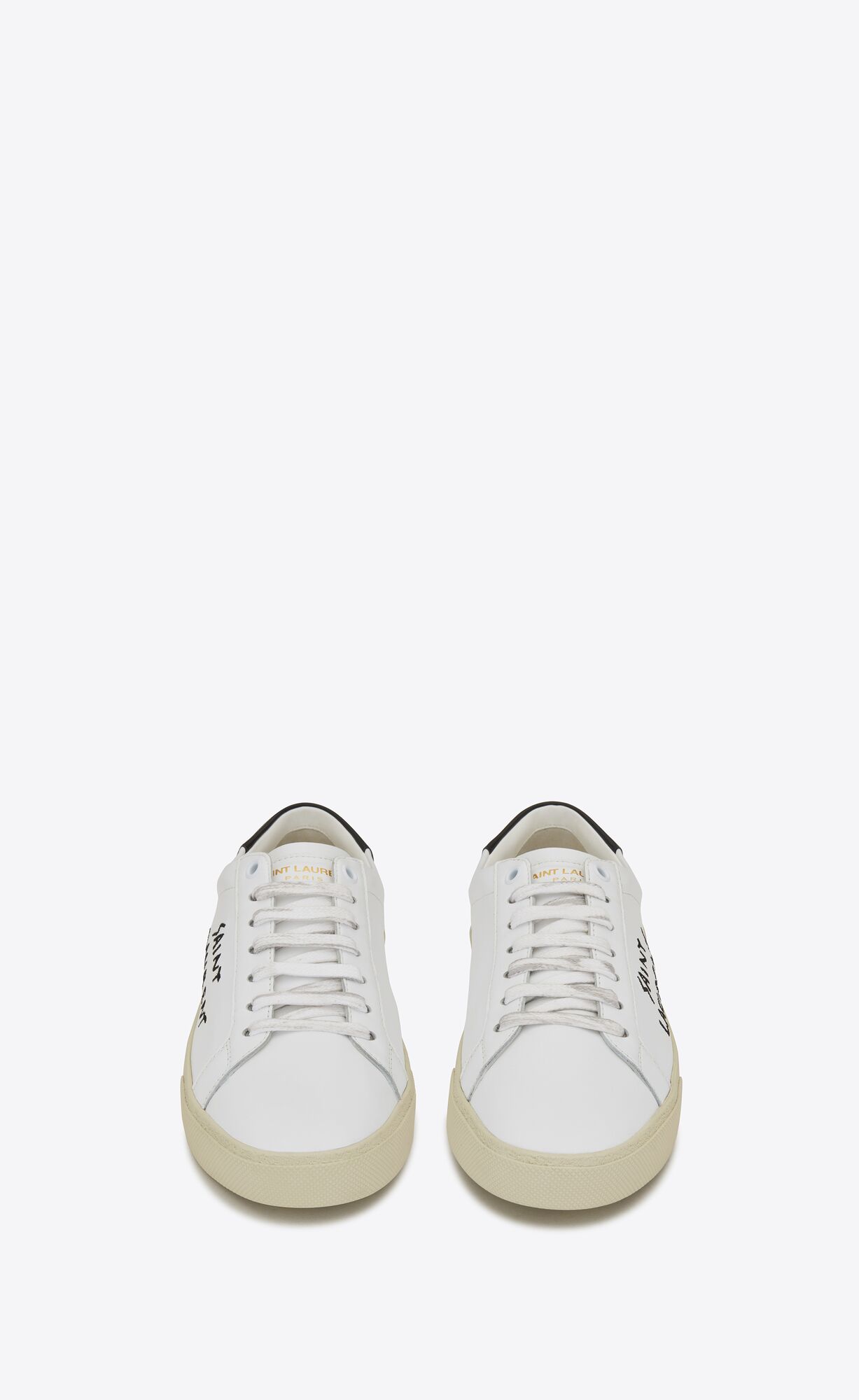 Court classic sl/06 embroidered sneakers in canvas and leather | Saint ...