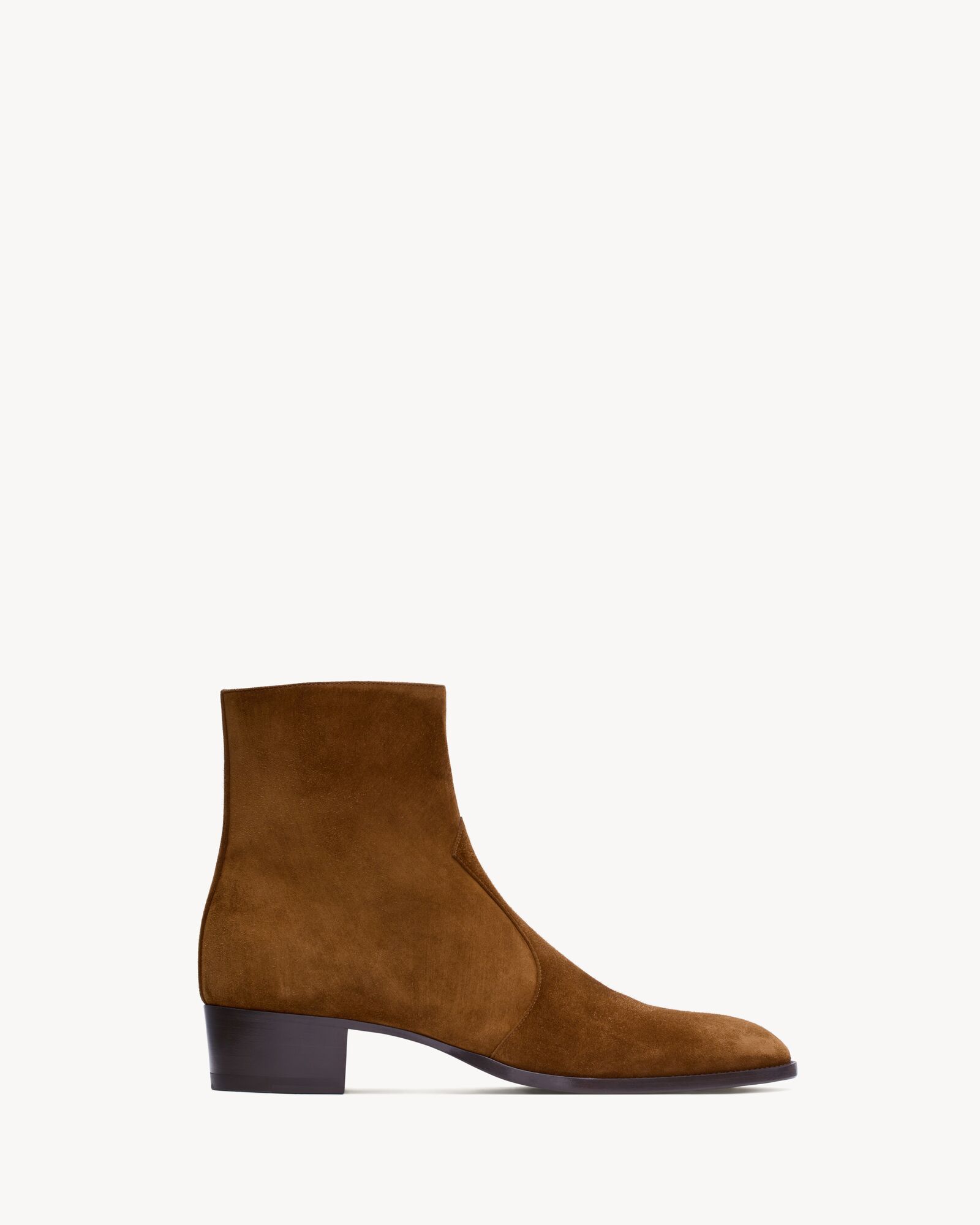 Saint laurent suede chelsea boots on sale