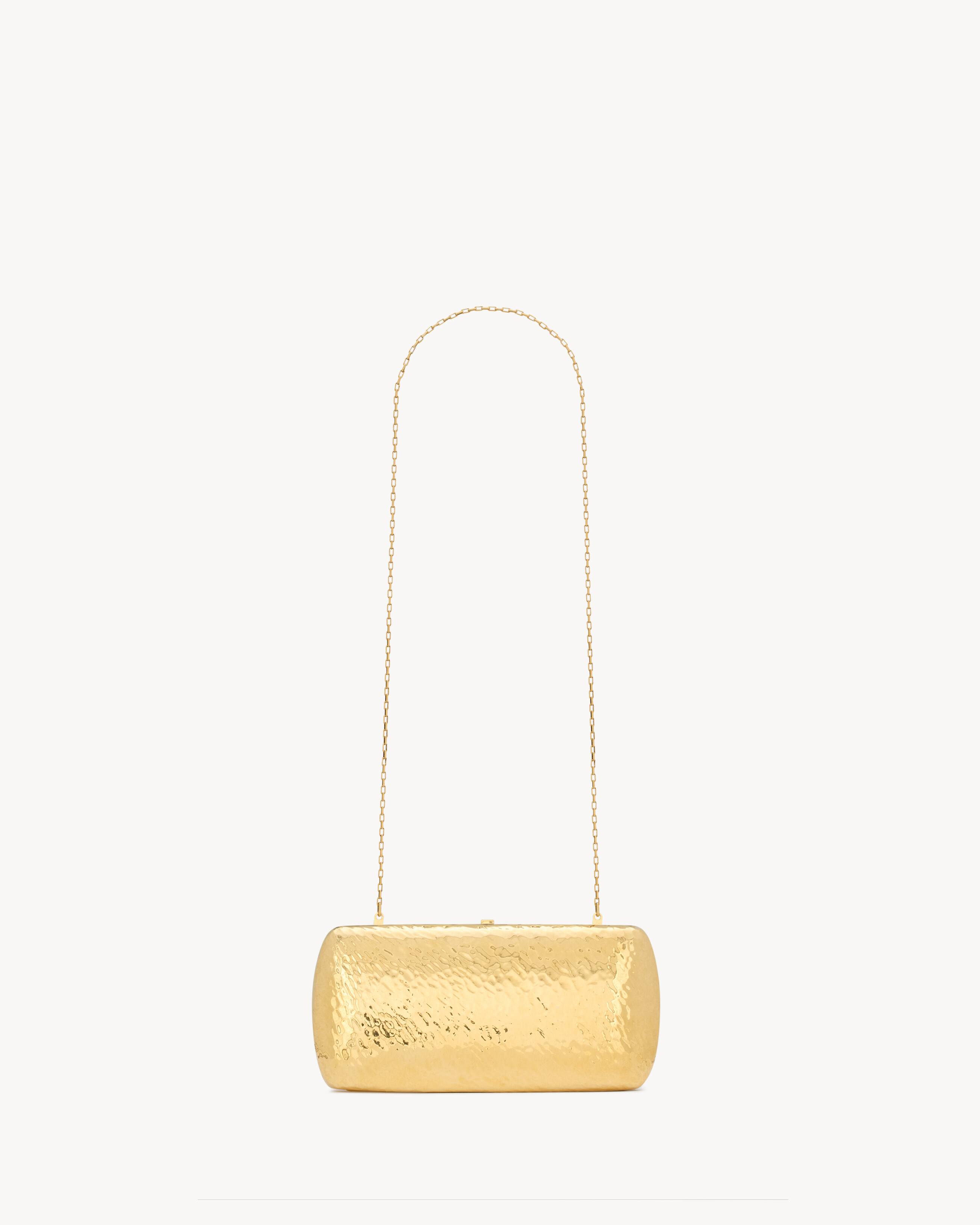 EVENING clutch in metal