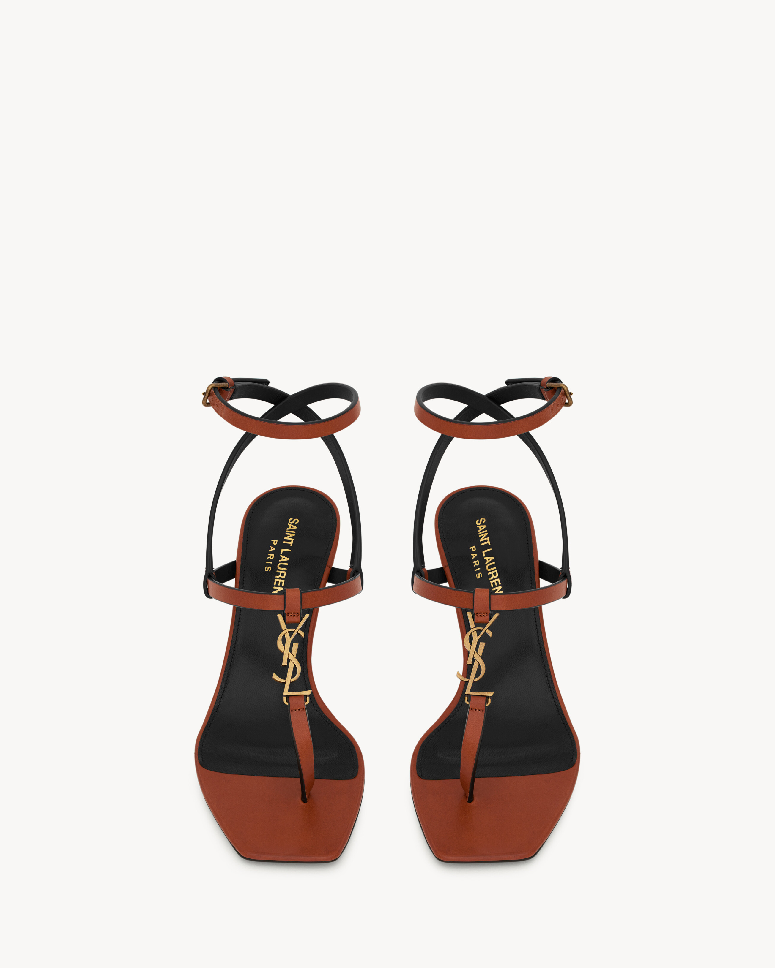 CASSANDRA sandals in smooth leather