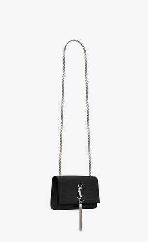 YSL Saint Laurent Kate Small Bag White Crocodile | 3D model