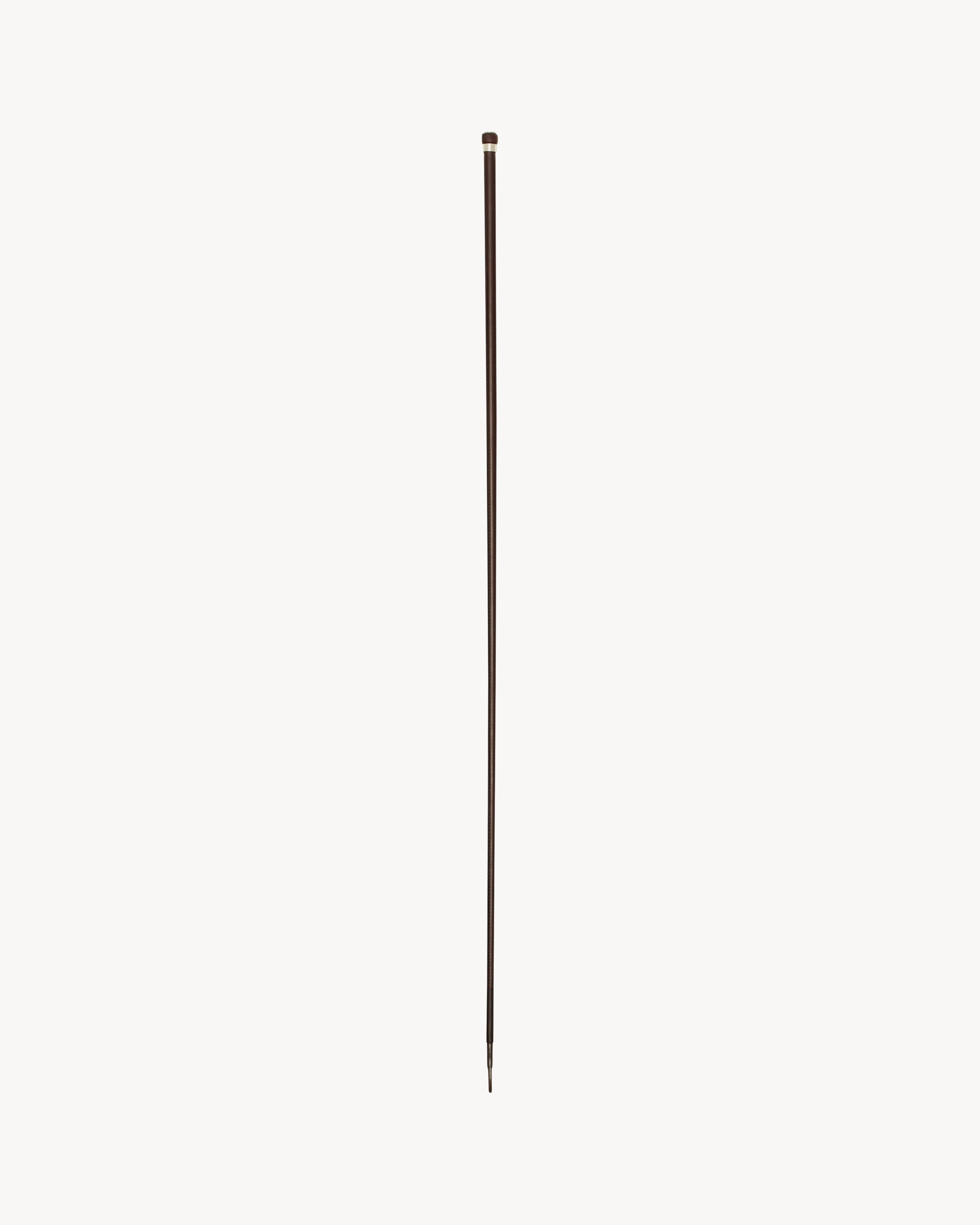 Dressage whip in leather