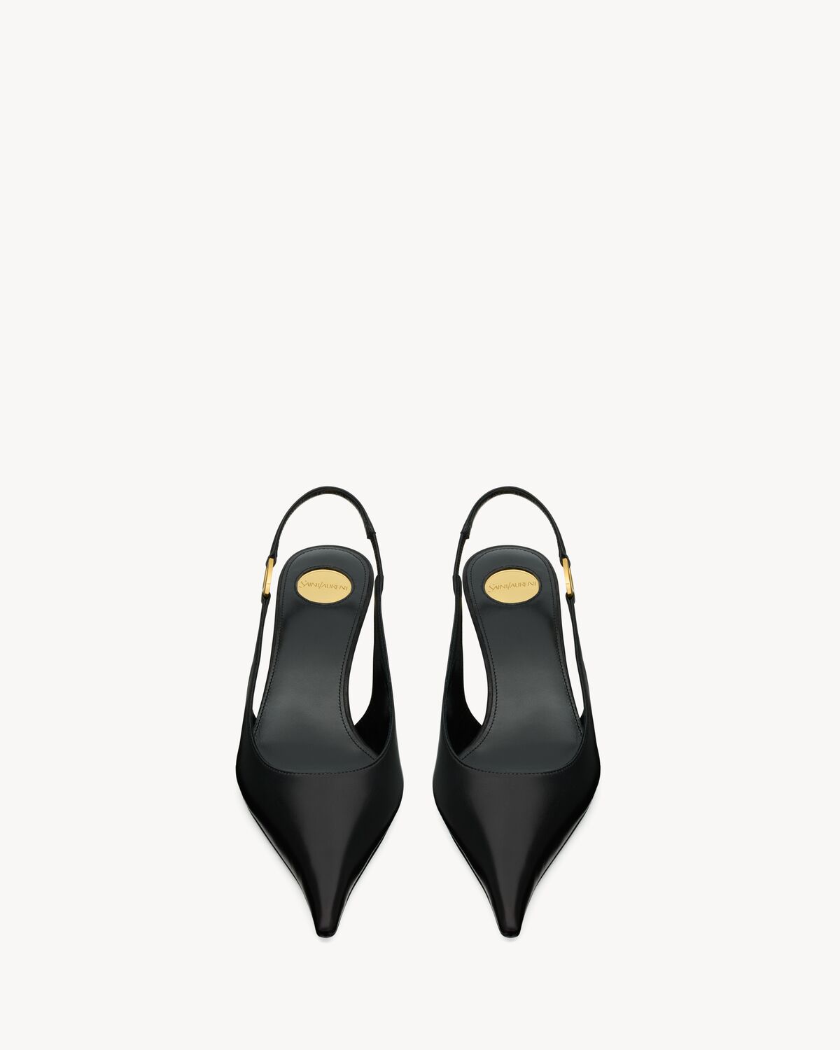 vendome slingback pumps in smooth leather
