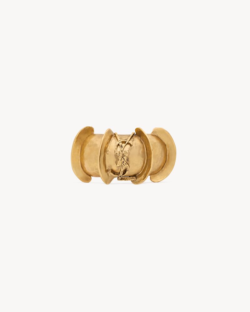 CASSANDRE caterpillar cuff in metal