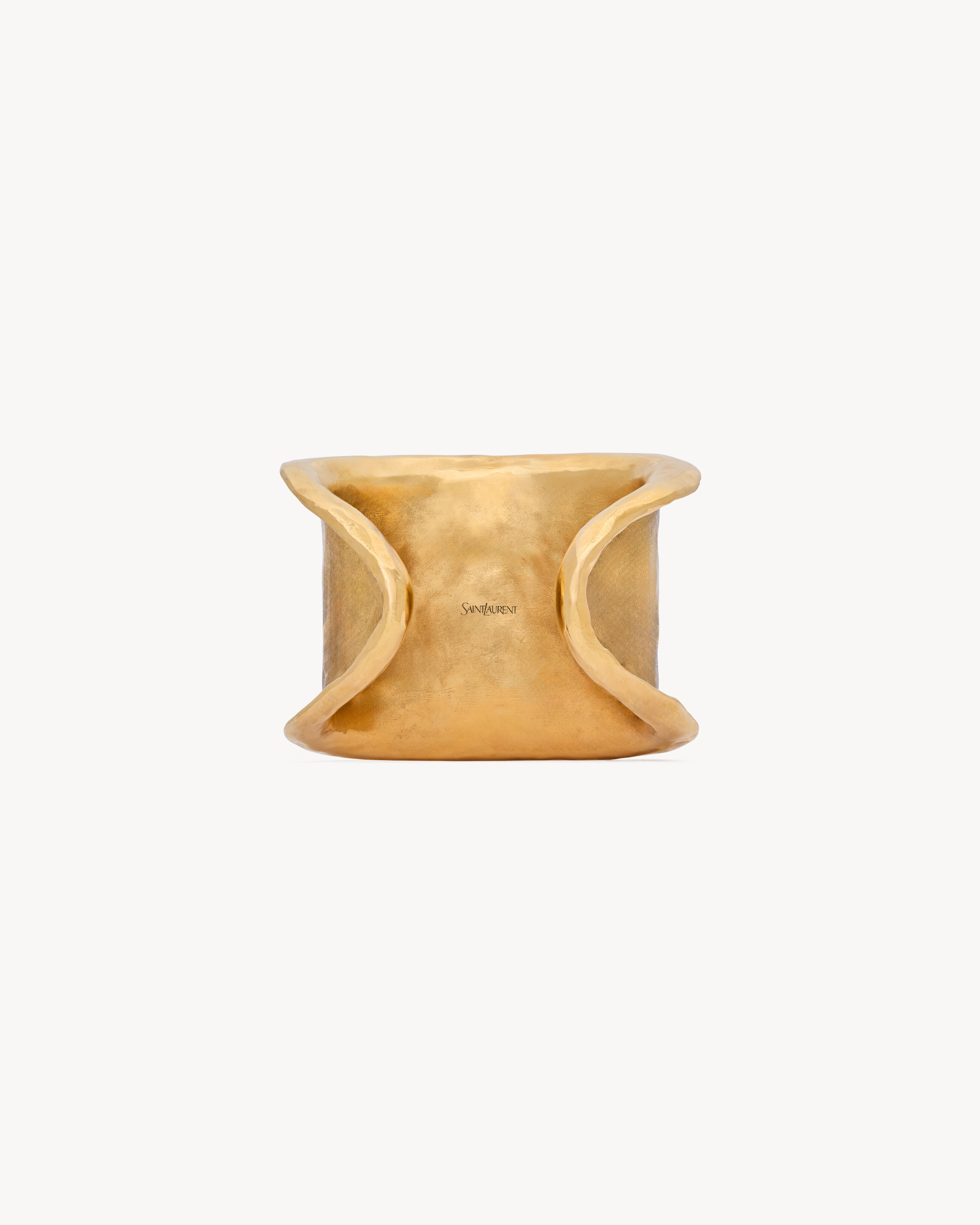 petal cuff in resin and metal