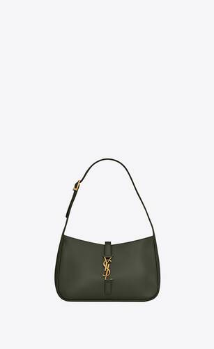 YSL Saint Laurent Le 5 a 7 Hobo Bag in smooth leather Cream Color New  Defects