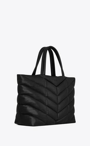 SAINT LAURENT Leather Tote Bag for Men