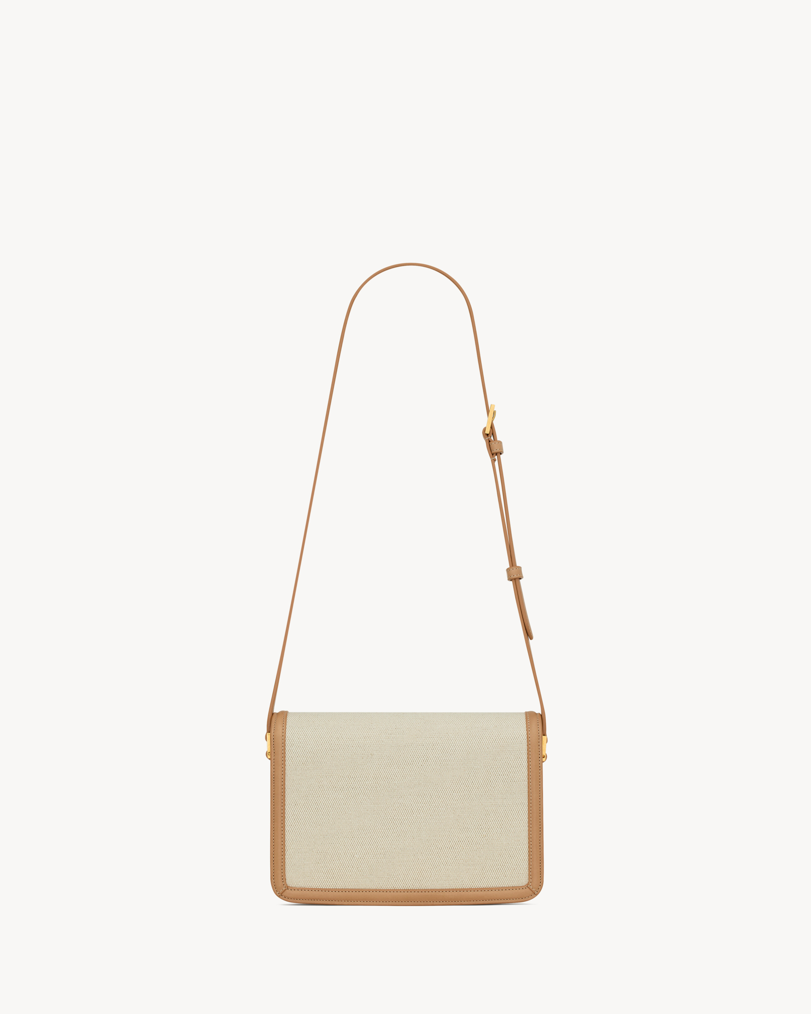 Solferino medium in canvas and vegetable-tanned leather