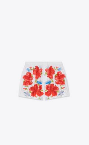 underwear in flower-print cotton