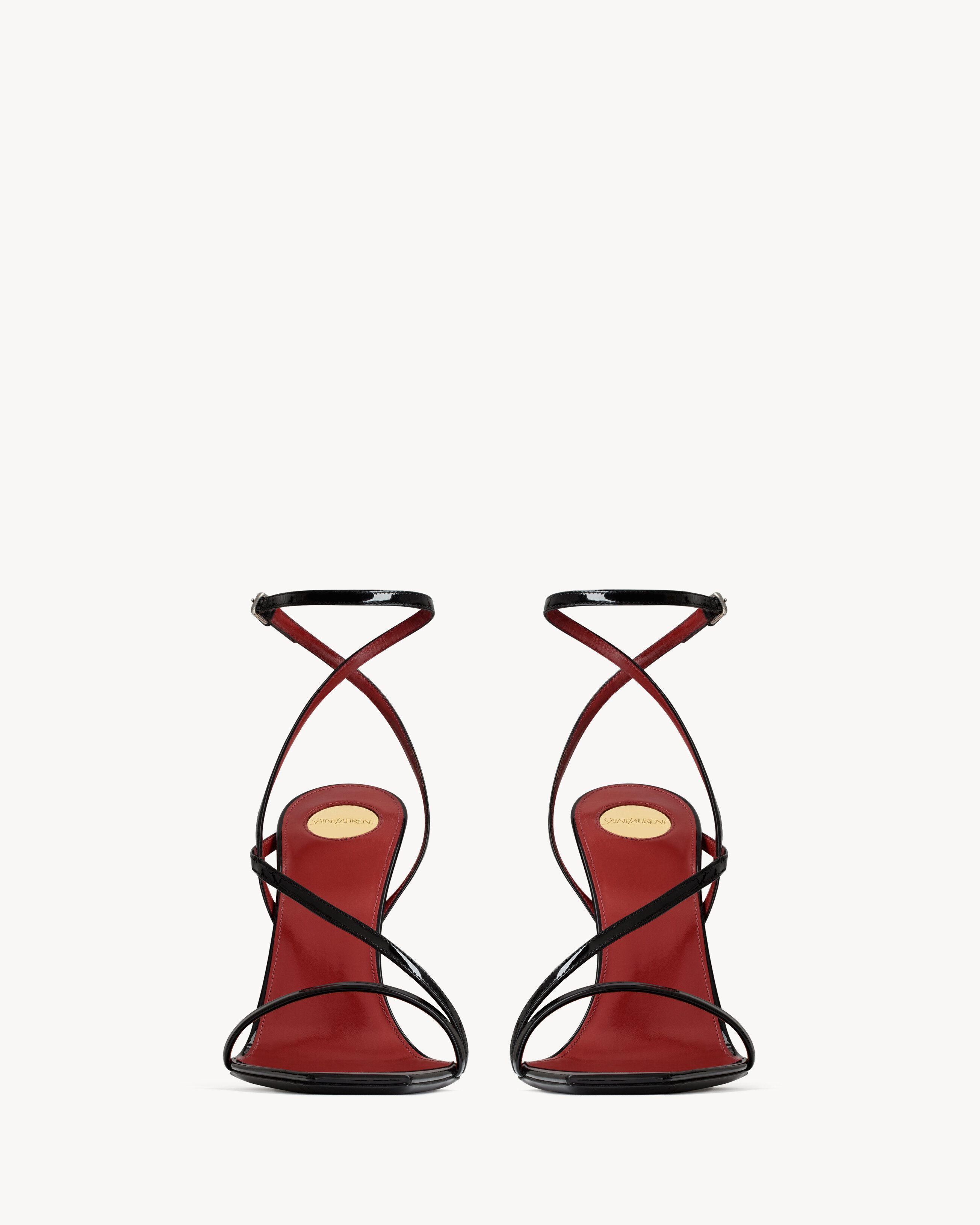 ZORA sandals in patent leather