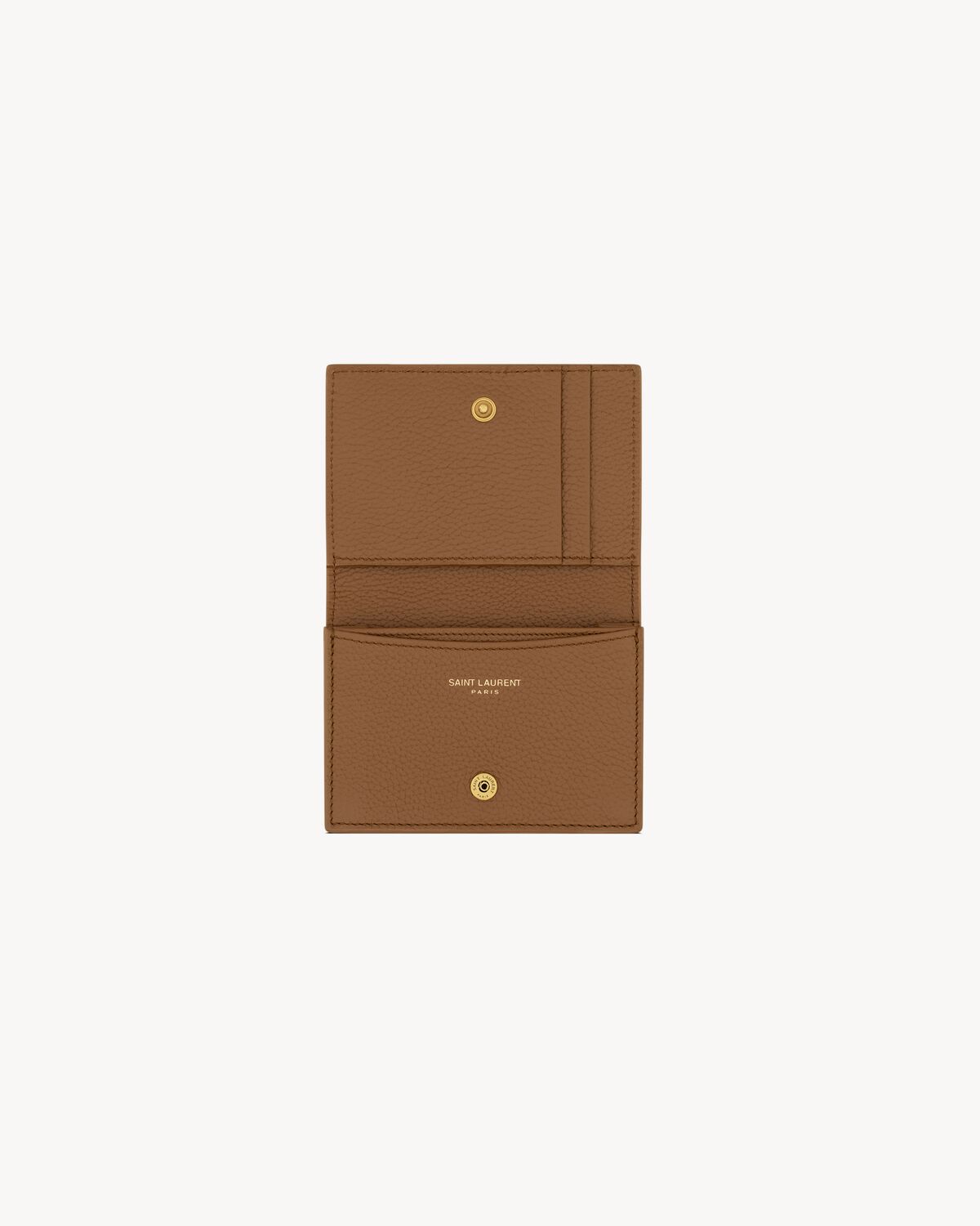 생로랑 그레인 가죽 소재의 카산드라 쉐도우 명함 케이스 693492DTI0E2536