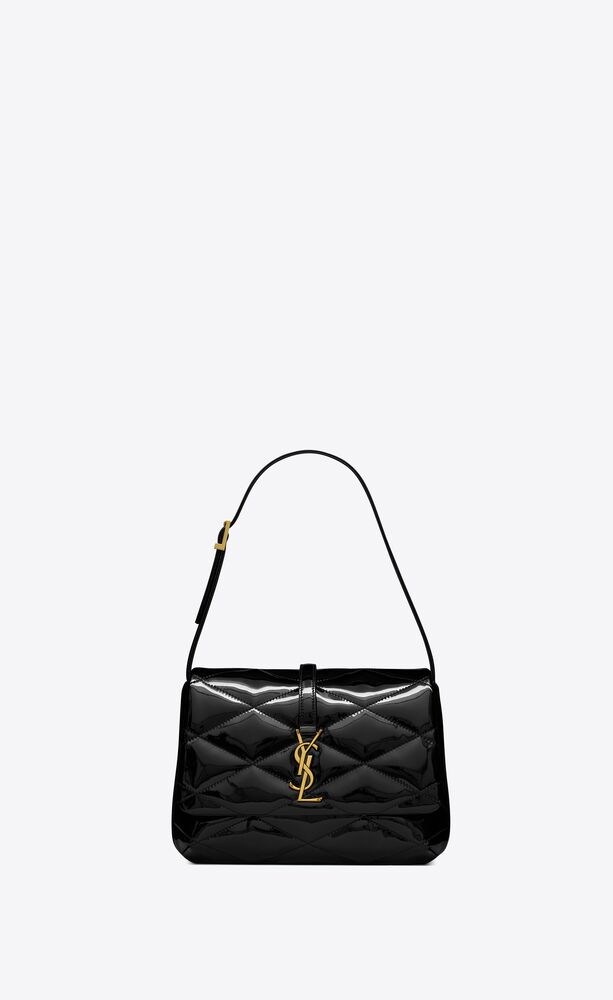 LE 57 hobo bag in quilted patent, Saint Laurent