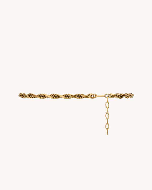 誕生日プレゼント | belt chain thin Saint TH YSL | Laurent アクセサリー