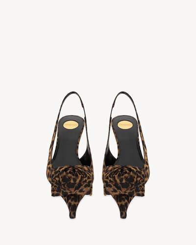 サンローラン ターコイズ付き スエードパンプス 茶 36.5 23.5-24cm サンローラン ターコイズ付き スエードパンプス 茶 36.5 23.5