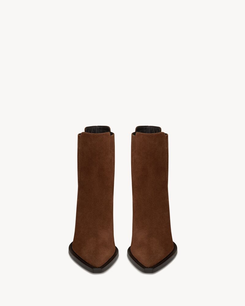 THEO chelsea booties in suede