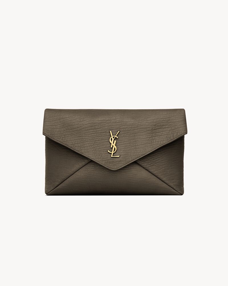 Ysl leather pouch sale