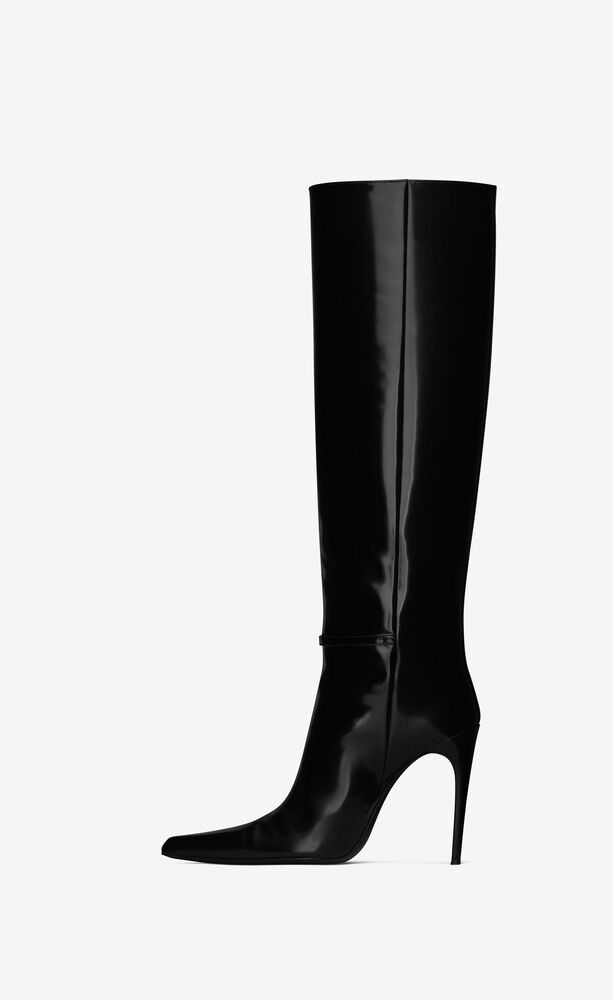 VENDOME boots in glazed leather | Saint Laurent | YSL.com