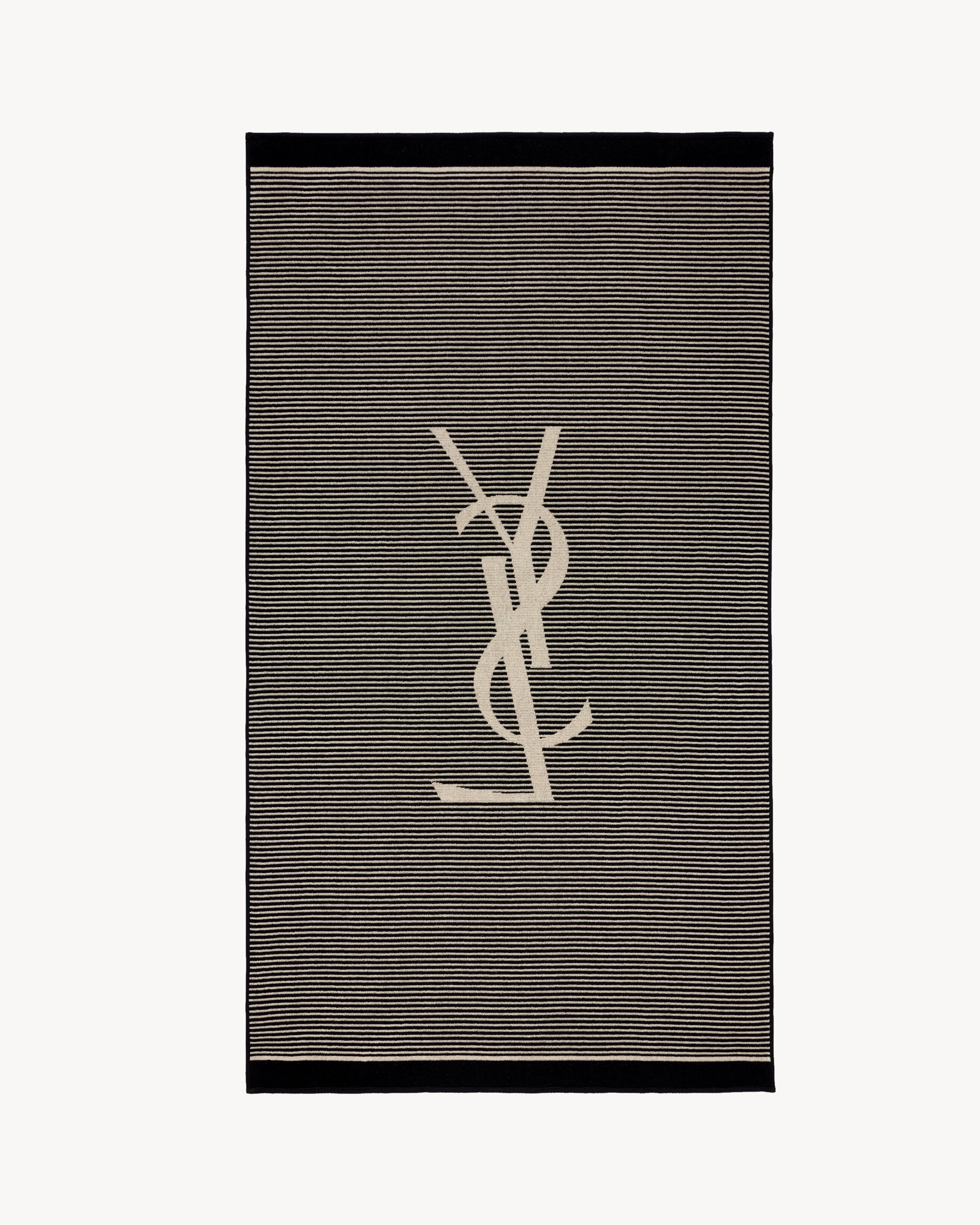 CASSANDRE striped towel in cotton