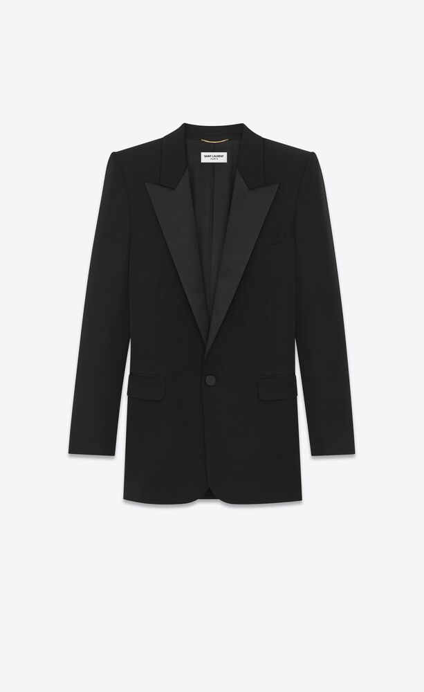 saint laurent smoking jacket