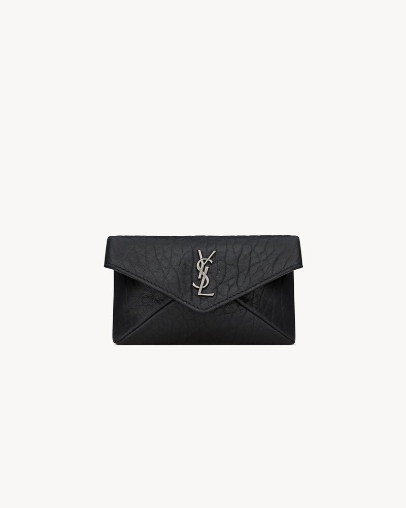 CASSANDRE envelope card case in grained leather