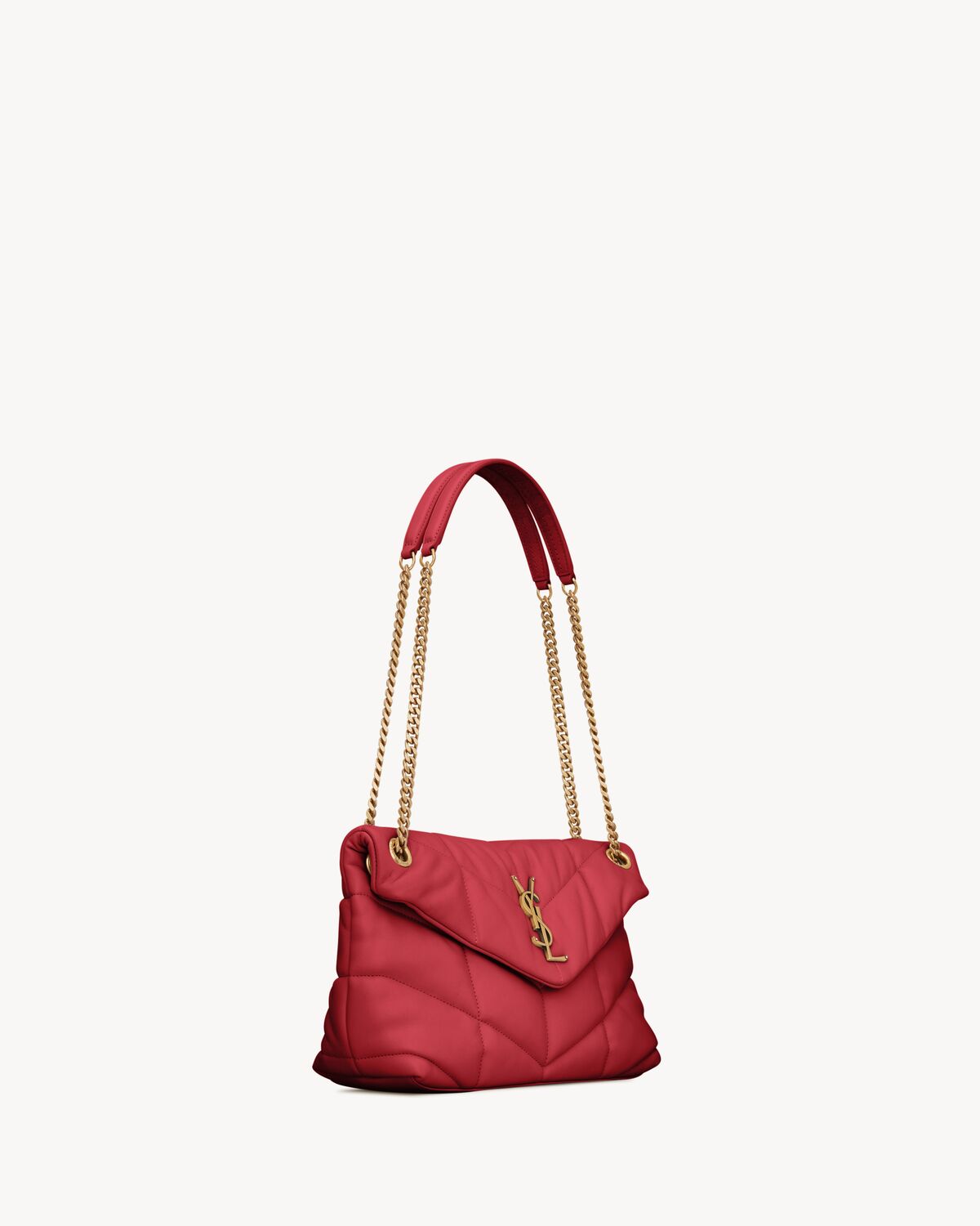 생로랑 나파 가죽 퍼퍼 스몰 숄더백 5774761EL076937