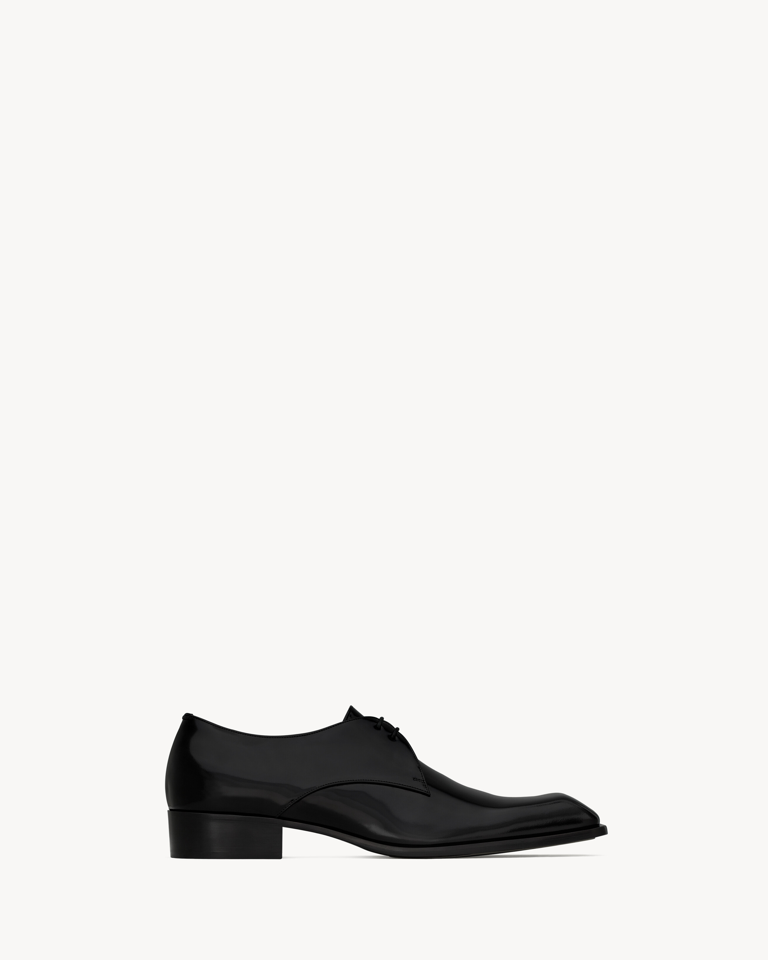 Sapato derby JEAN em couro liso