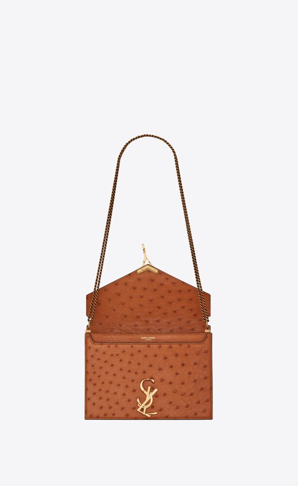 ysl ostrich bag